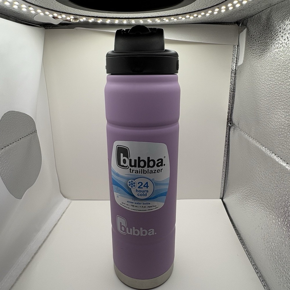 Bubba Trailblazer Stainless Steel Water Bottle 24 Oz Purple 2203750